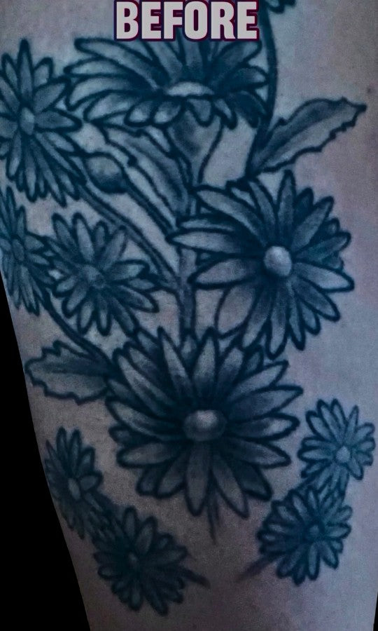 Before cover-up