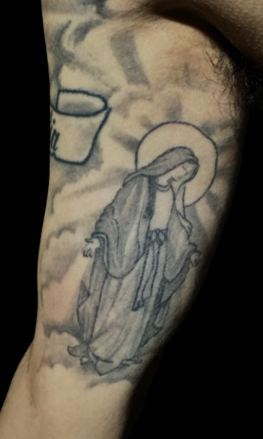Before cover-up