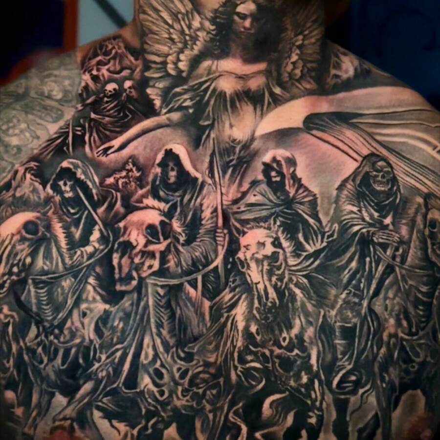 B&G · Four Horsemen Back