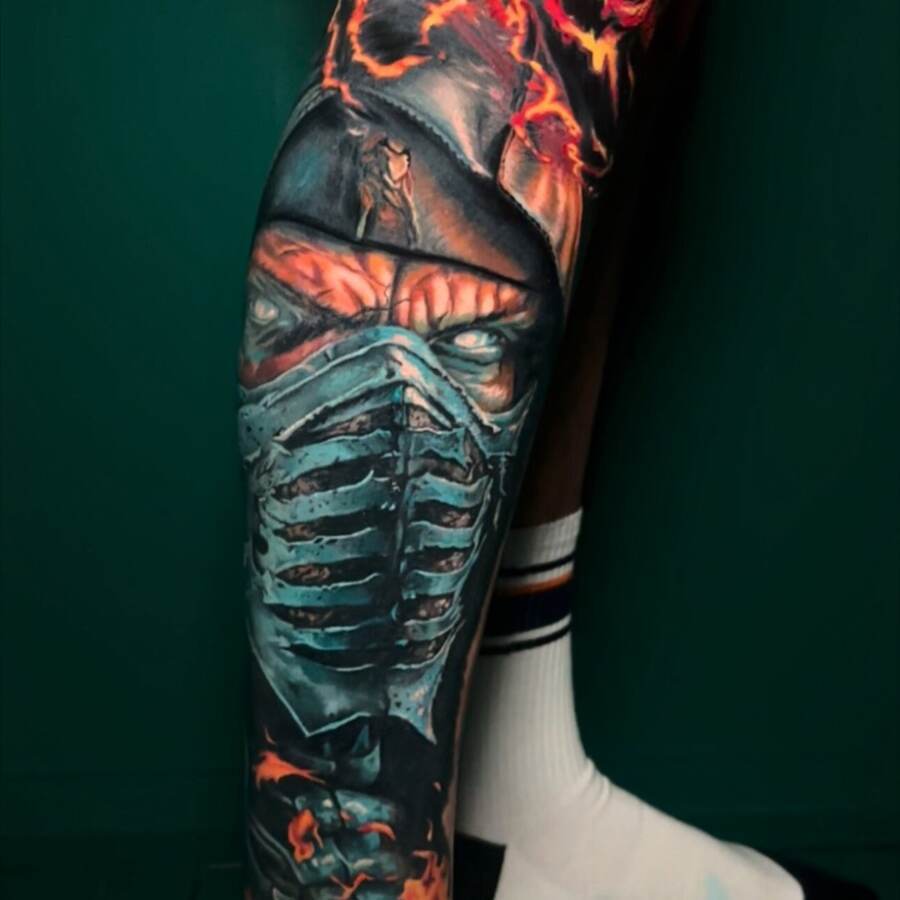 Color · Mortal Kombat Sleeve