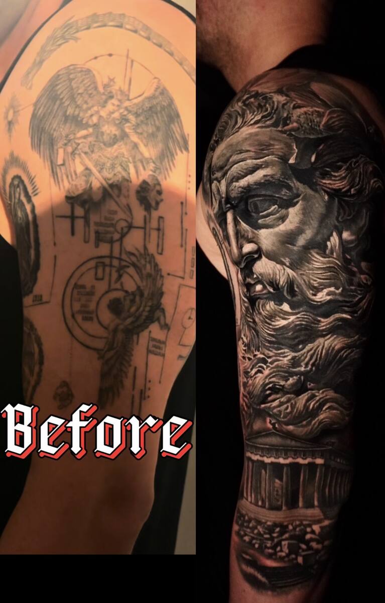 Greek God Cover-Up